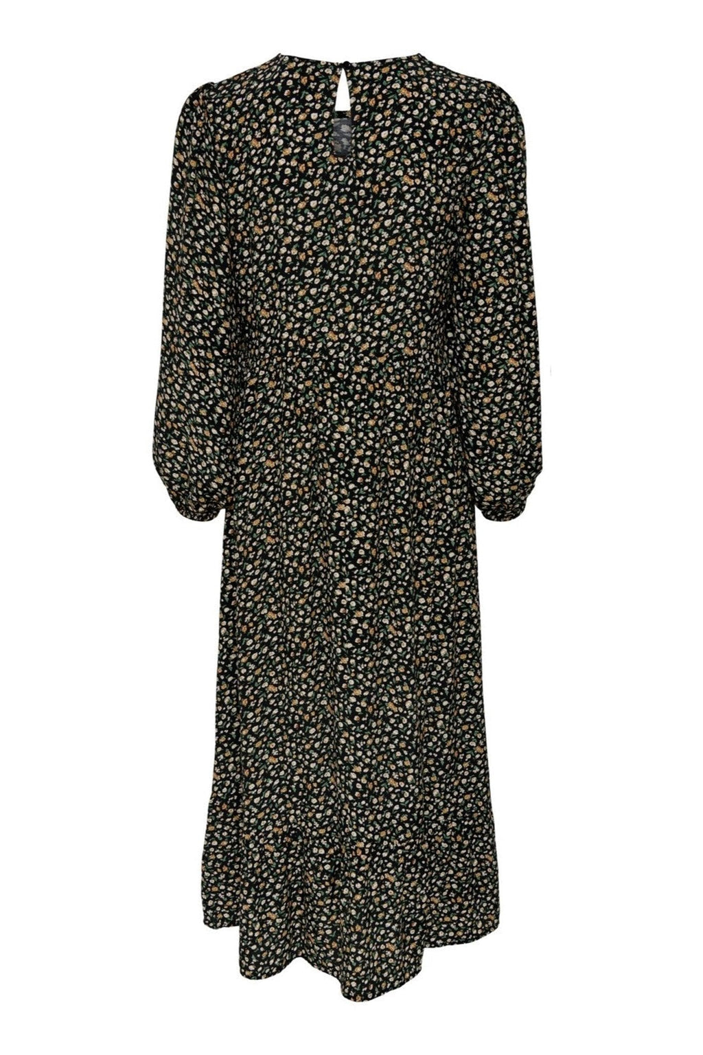 Robe Amalie Midi - noir / orange