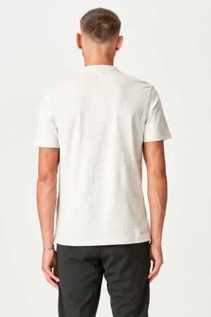 T-shirt avec poche - blanc cassé