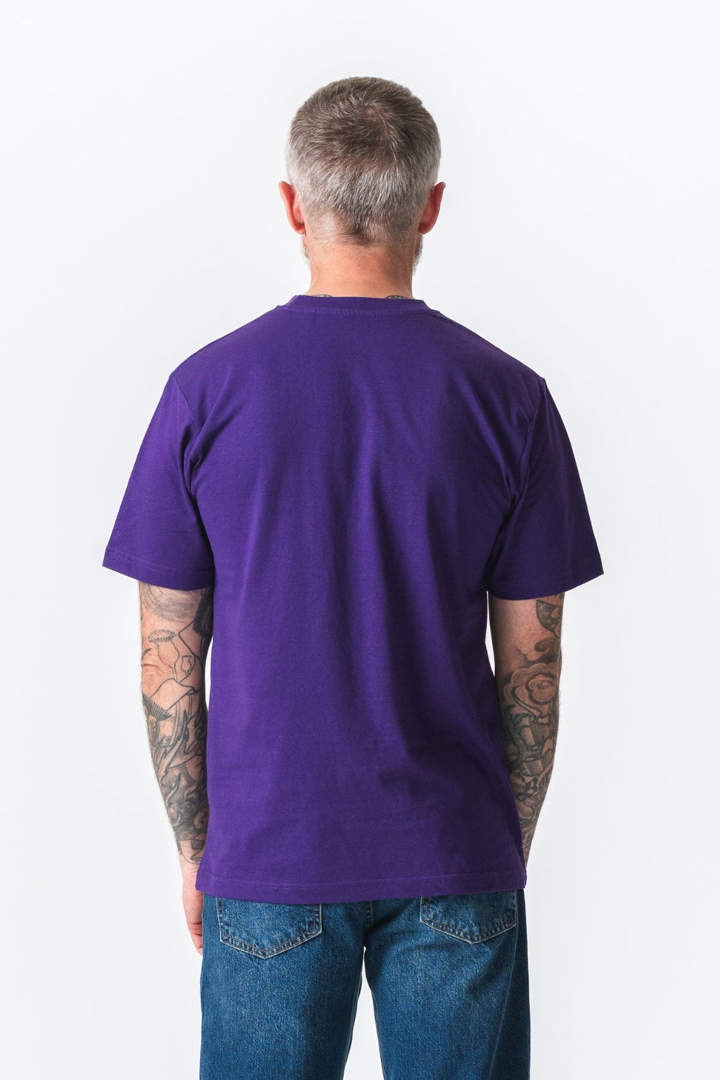 Oversized t -shirt - paars