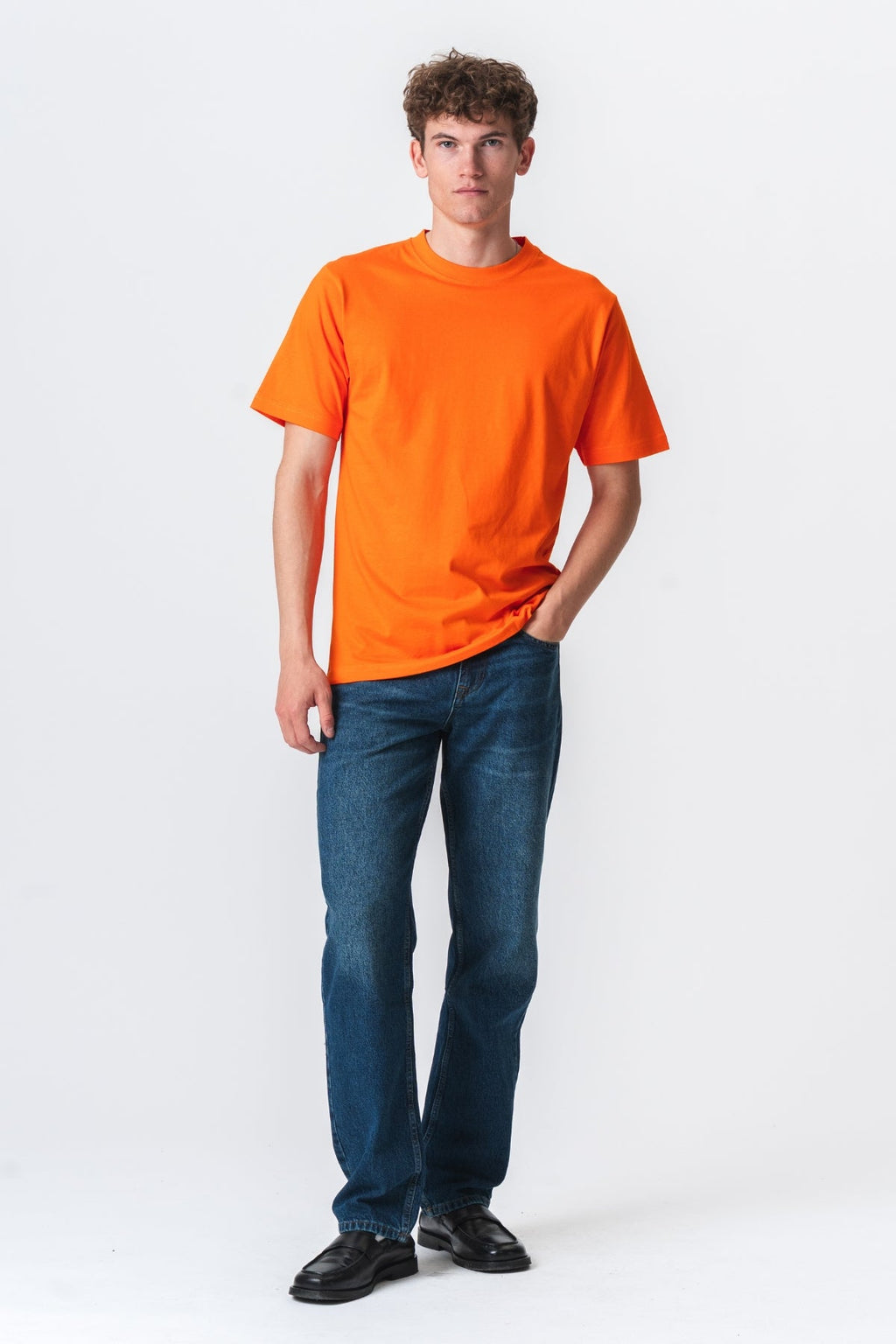 Oversized T-shirt - Orange