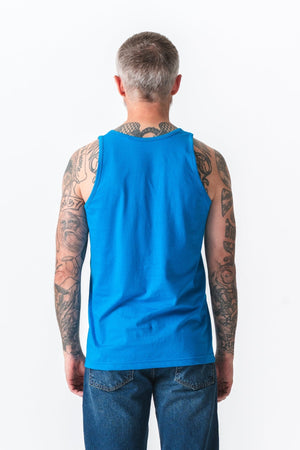 Basic Tanktop - Bleu à l'essence
