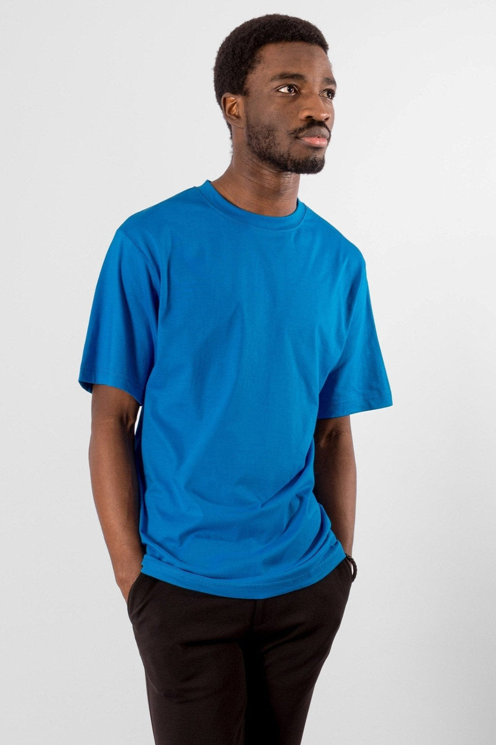T-shirt surdimensionné - bleu turquoise