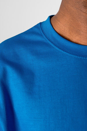 T-shirt surdimensionné - bleu turquoise