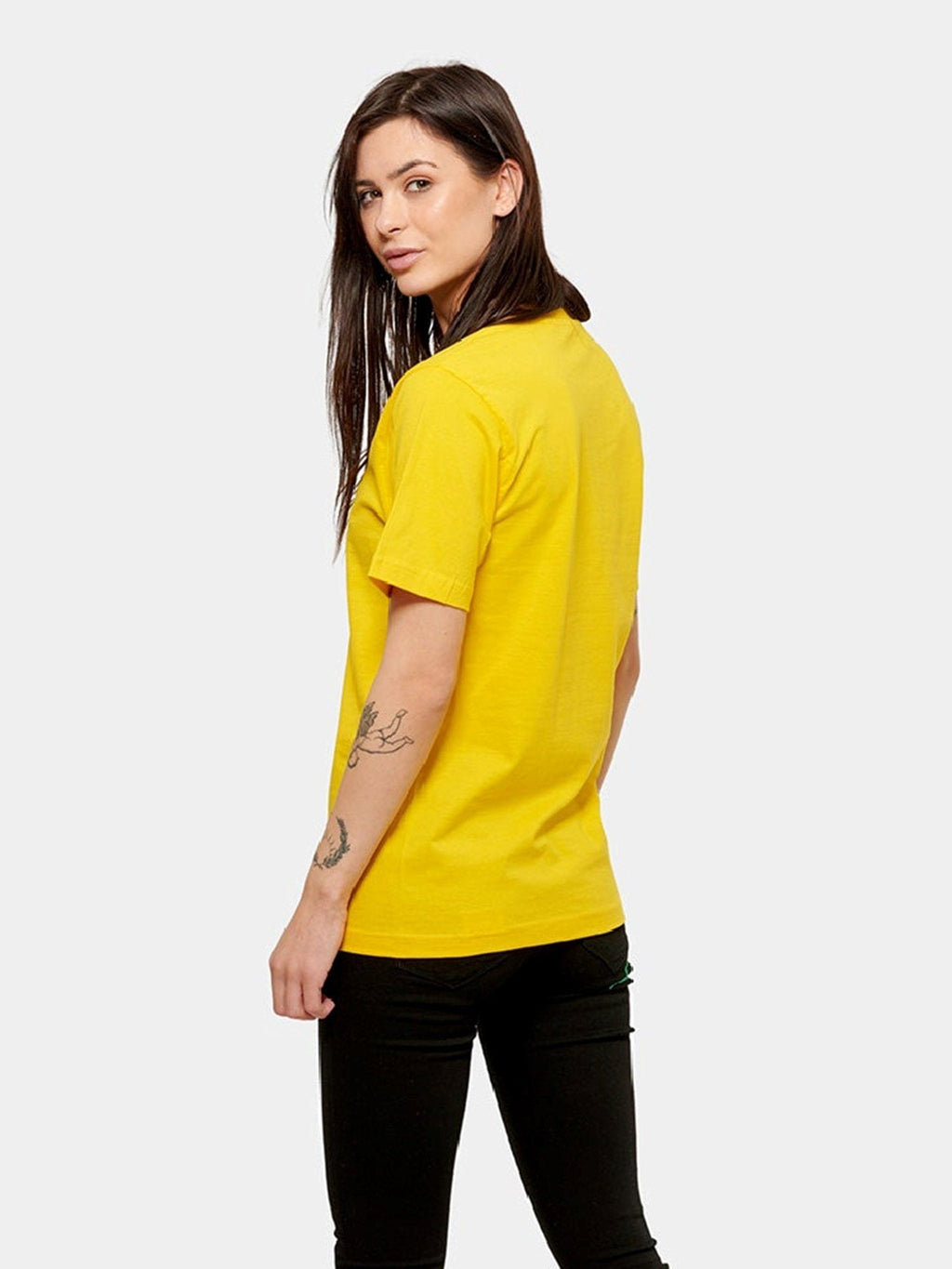 T-shirt surdimensionné - Jaune