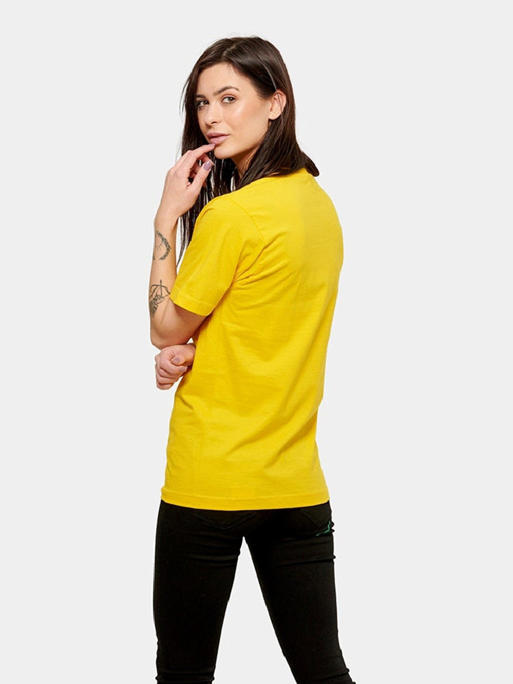 T-shirt surdimensionné - Jaune