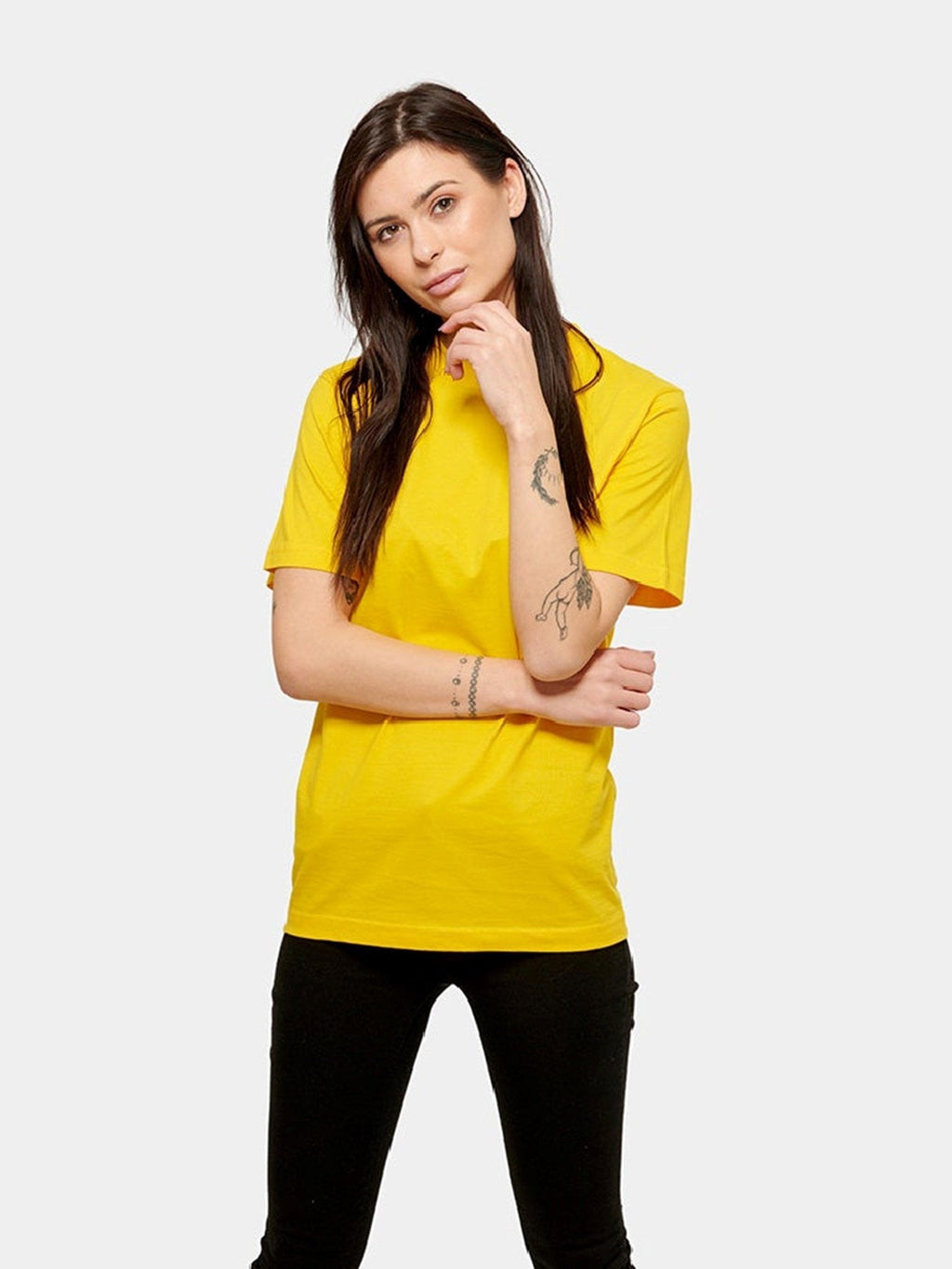 T-shirt surdimensionné - Jaune