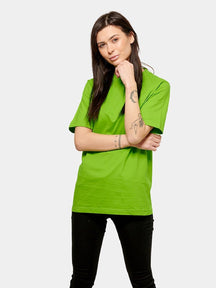 T-shirt surdimensionné - citron vert