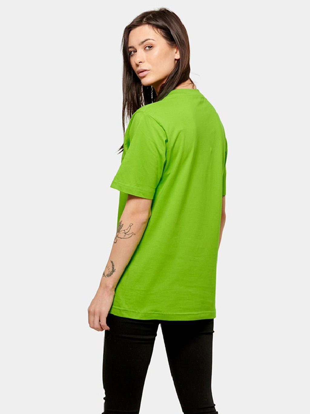 T-shirt surdimensionné - citron vert