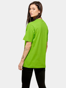 T-shirt surdimensionné - citron vert