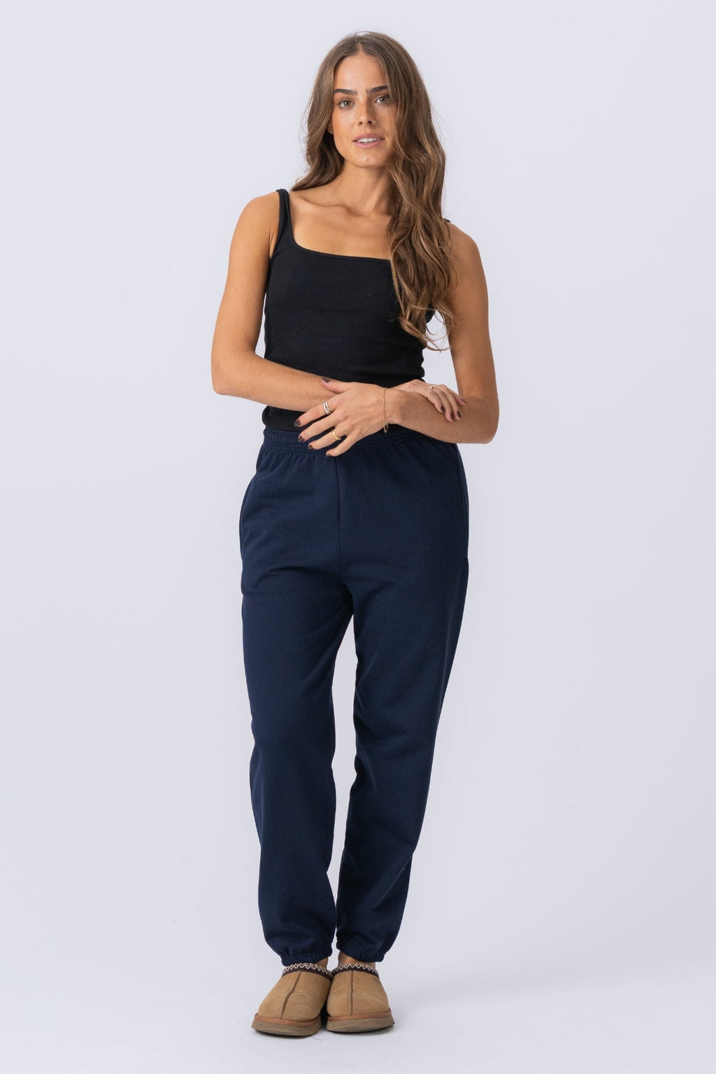 Basic Sweatpants - Blue Navy (women)