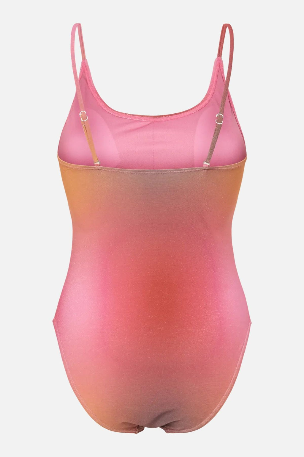 Maillot de Bain Laomi Lurex - Rouge Ocre-Dégradé