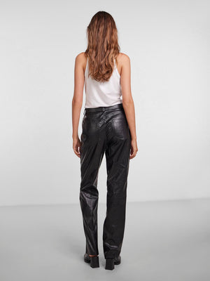 Croco Pants - noir