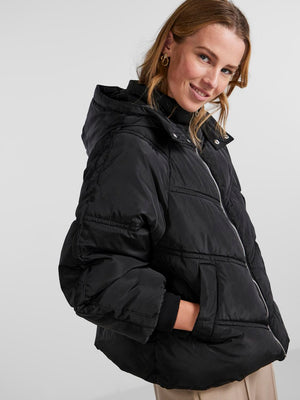 Neli City Puffer Jacket - Black