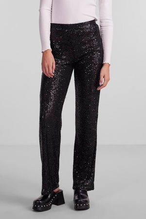 Delphia Wide Bukser - Sort