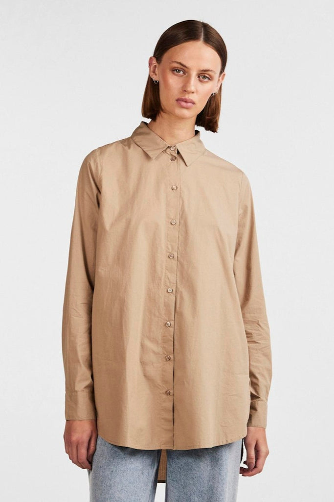 Jiva lange mouwen - zilveren nerts