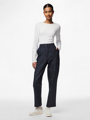 Nibe Straight Byxor - Sky Captain