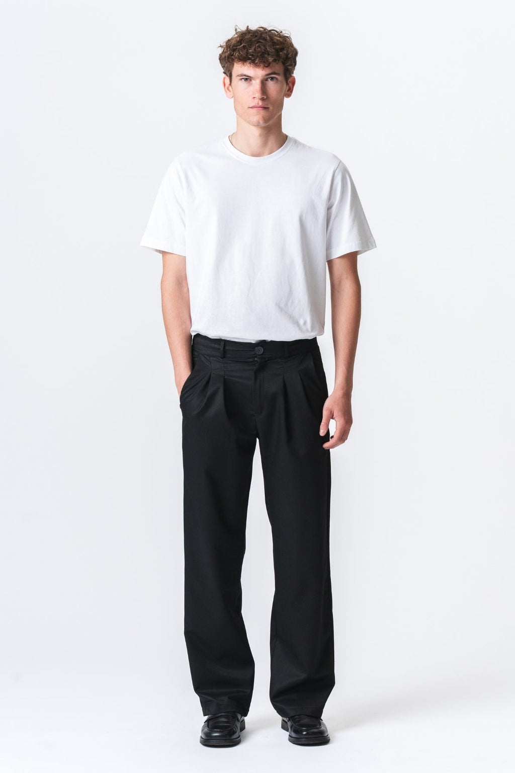 Performance Pants Wide Fit - noir