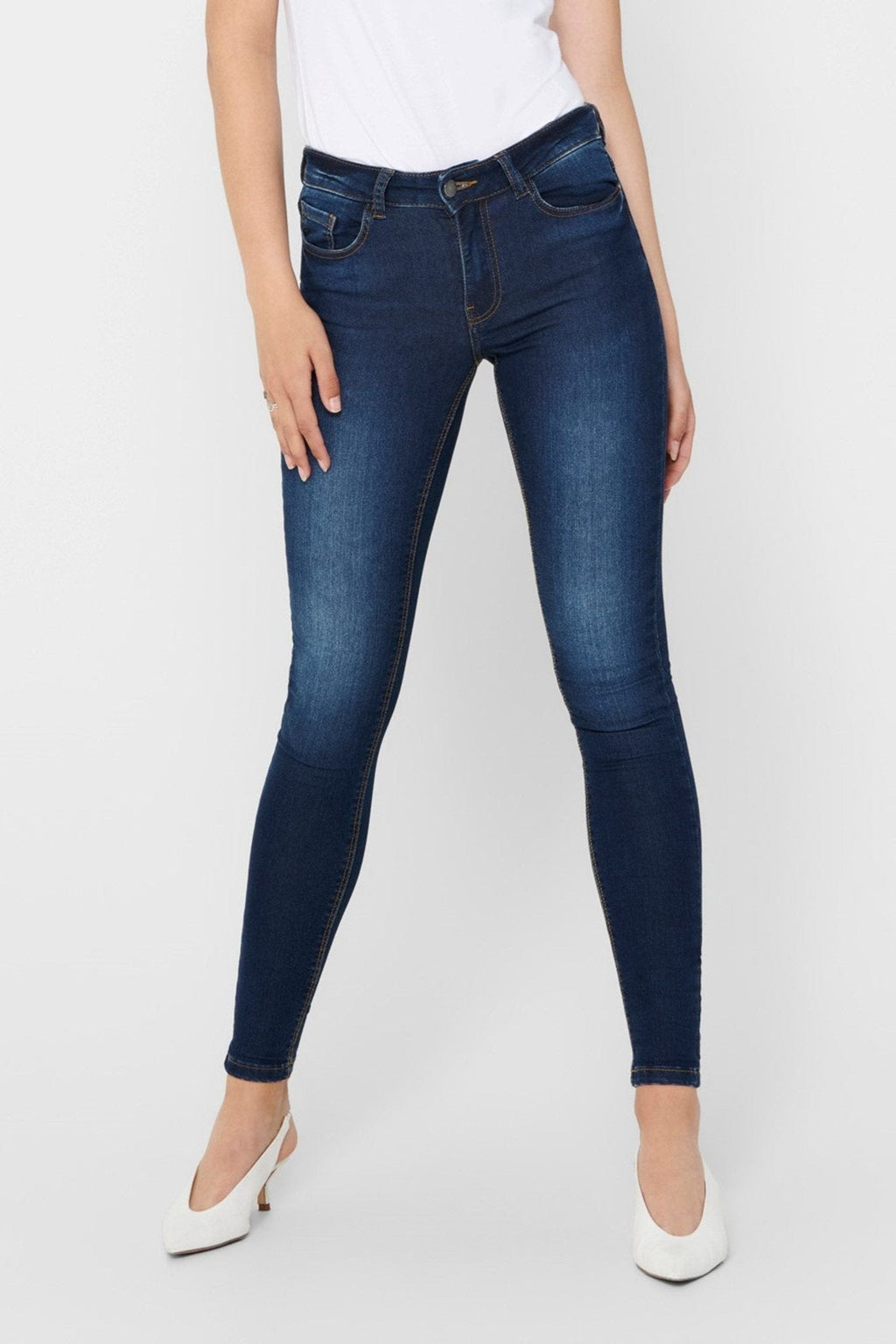 Performance Jeans - Blue Denim (Mid -Taist)