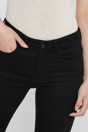 Jeans de performance - Black (Mid-Waist)