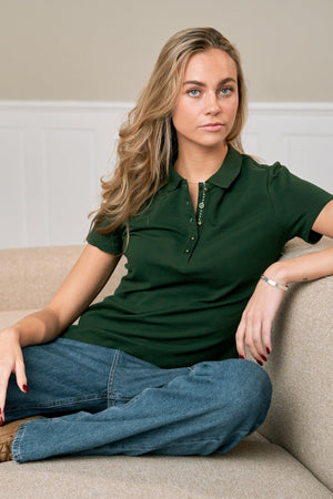 Polo shirt - donkergroen