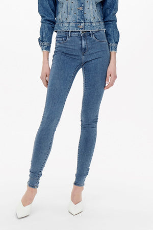 Jeans skinny fit de pluie - bleu denim