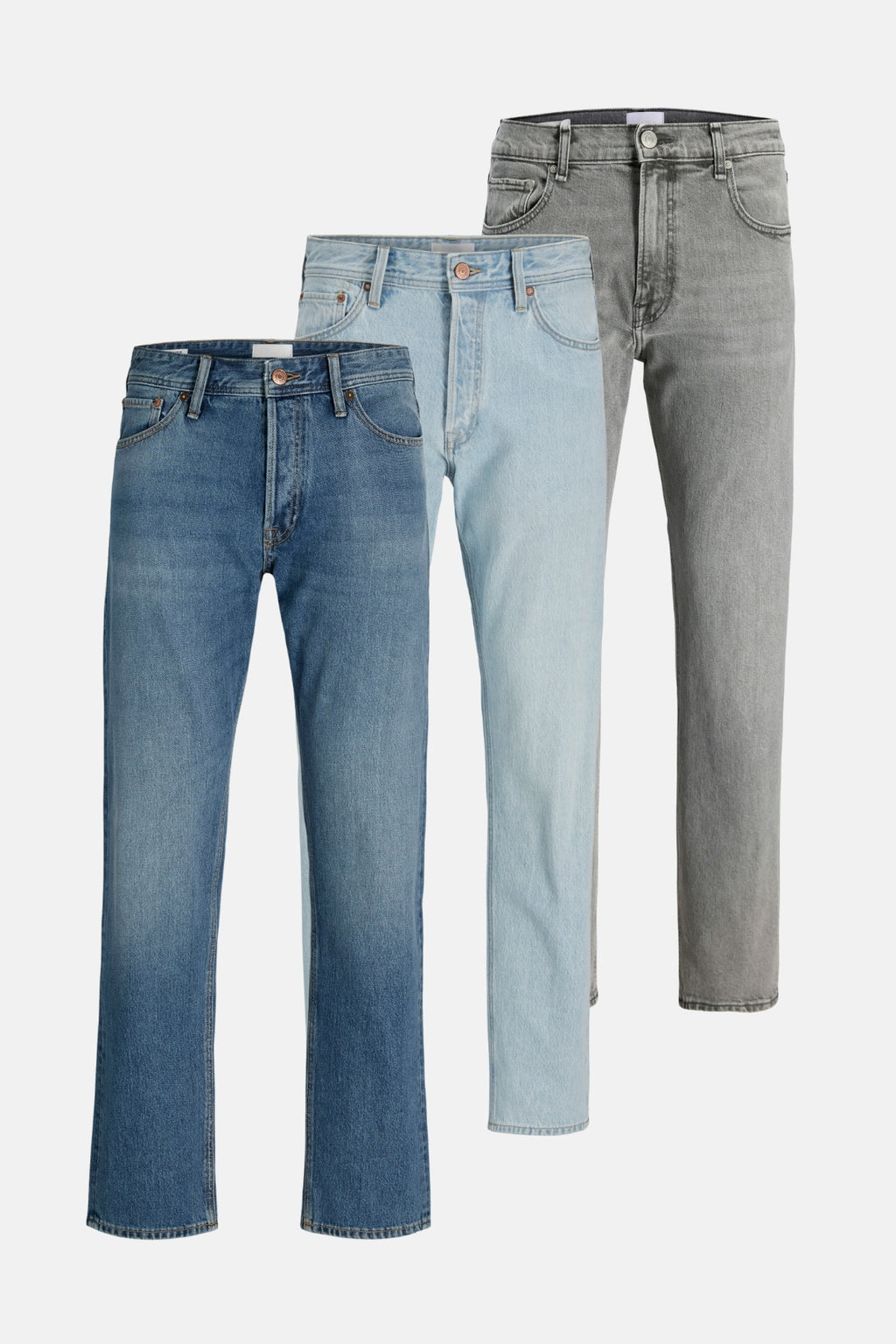Jeans ajustés détendus - Forme de package (3 pcs.)
