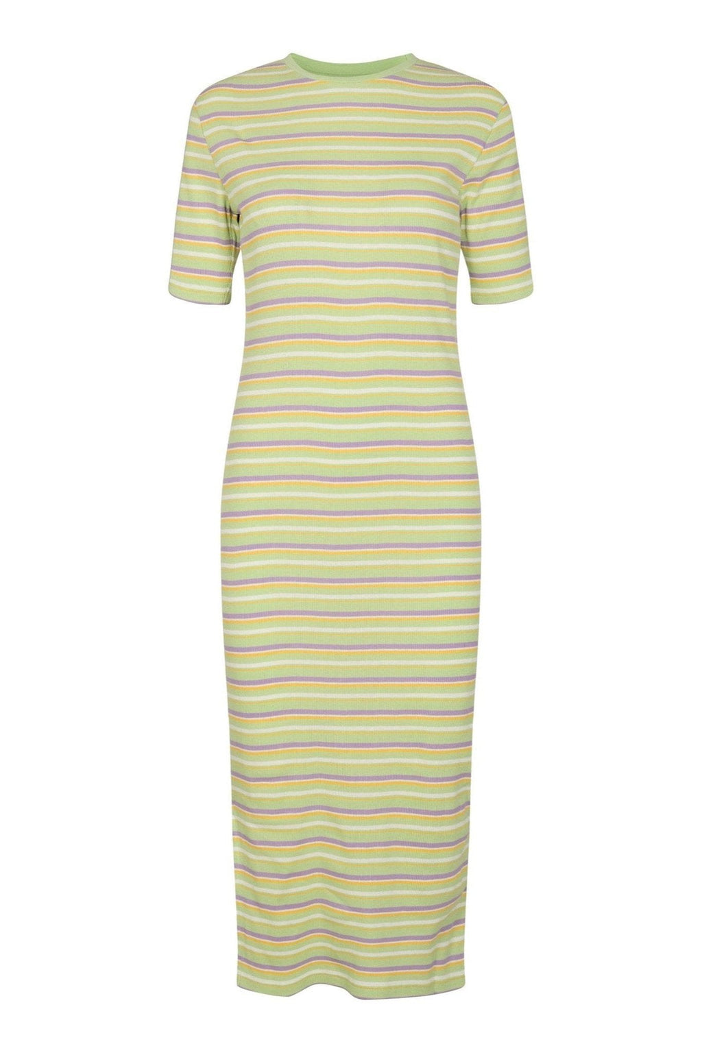 Robe Roberta - Stripe de menthe