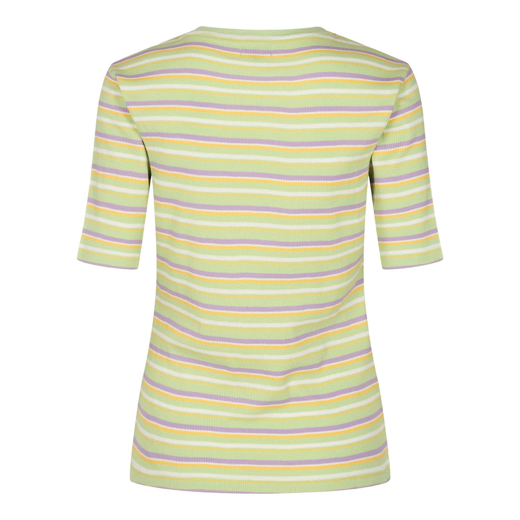 T-shirt Roberta - Stripe de menthe