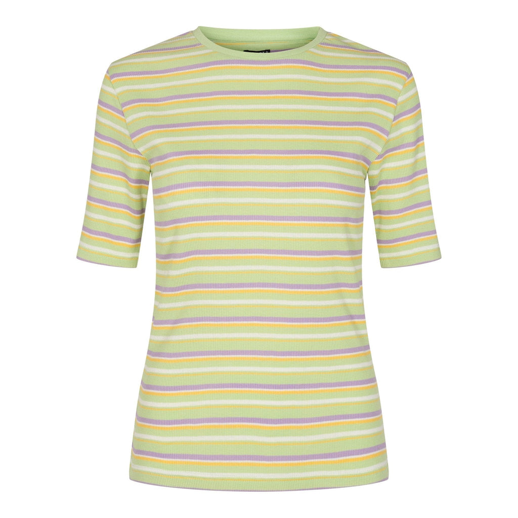 T-shirt Roberta - Stripe de menthe