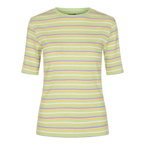 T-shirt Roberta - Stripe de menthe