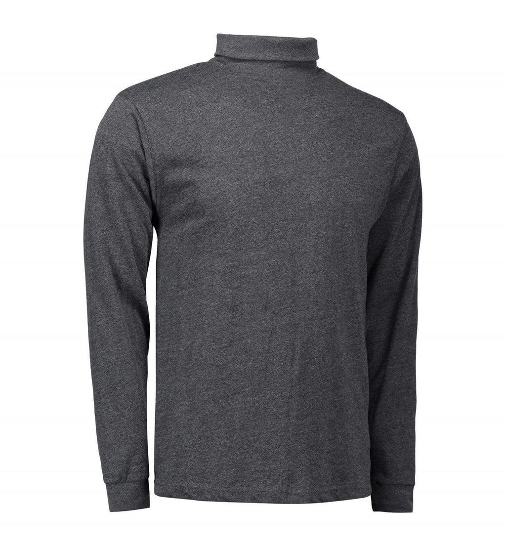Pull à collier - gris foncé