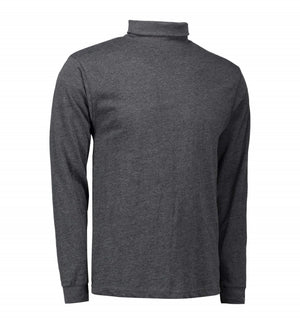 Pull à collier - gris foncé