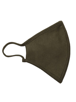 Doekmasker - Olive Green (biologisch katoen)