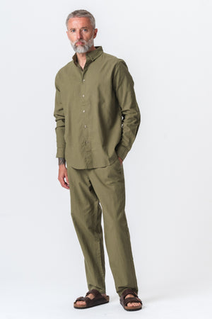 Ensemble de lin (vert) - Forme de package