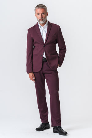 The Original Performance Suit Regular Fit – (Burgundy)