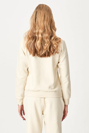 Sweat de base d'équipage - beige légère