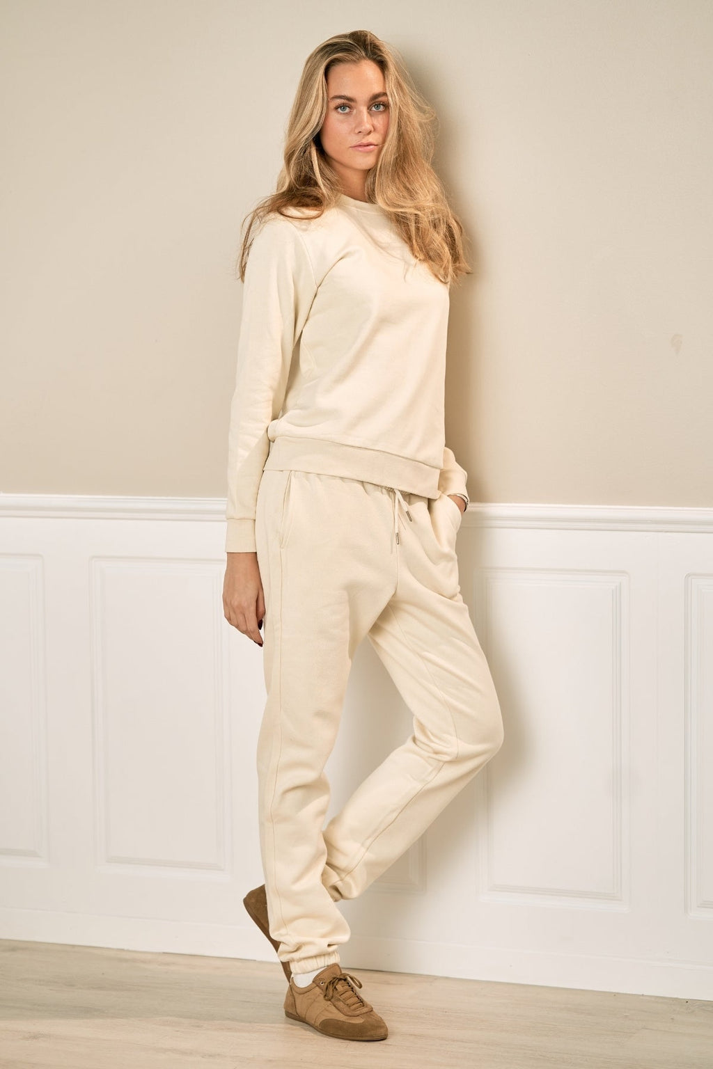 Basic Trainingsbroek - licht beige