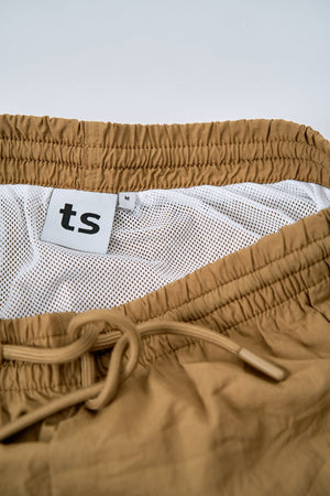 Premium Zwemmen Shorts - Khaki