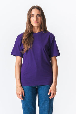 T-shirt surdimensionné - Violet