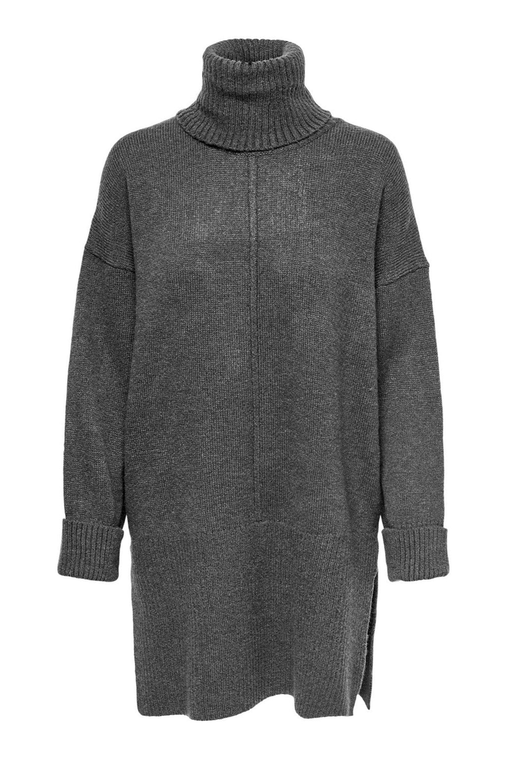 Tatiana Roll Neck Pullover - Donkere grijs