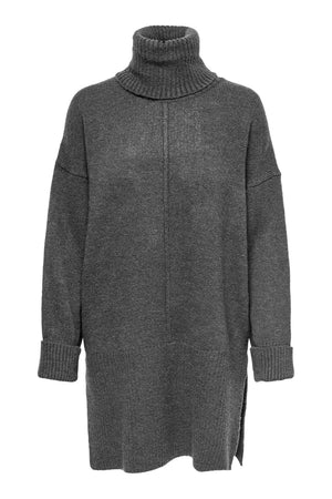 Tatiana Roll Neck Pullover - Donkere grijs