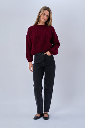 Gabriela Knit - Bourgogne