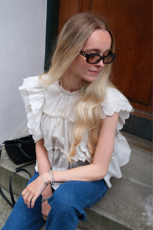 Hope Top - Sable blanc