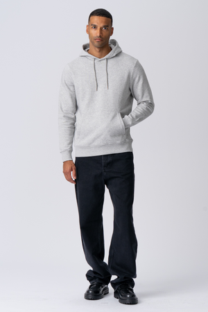 Sweatshirt à capuche - Gris cendré