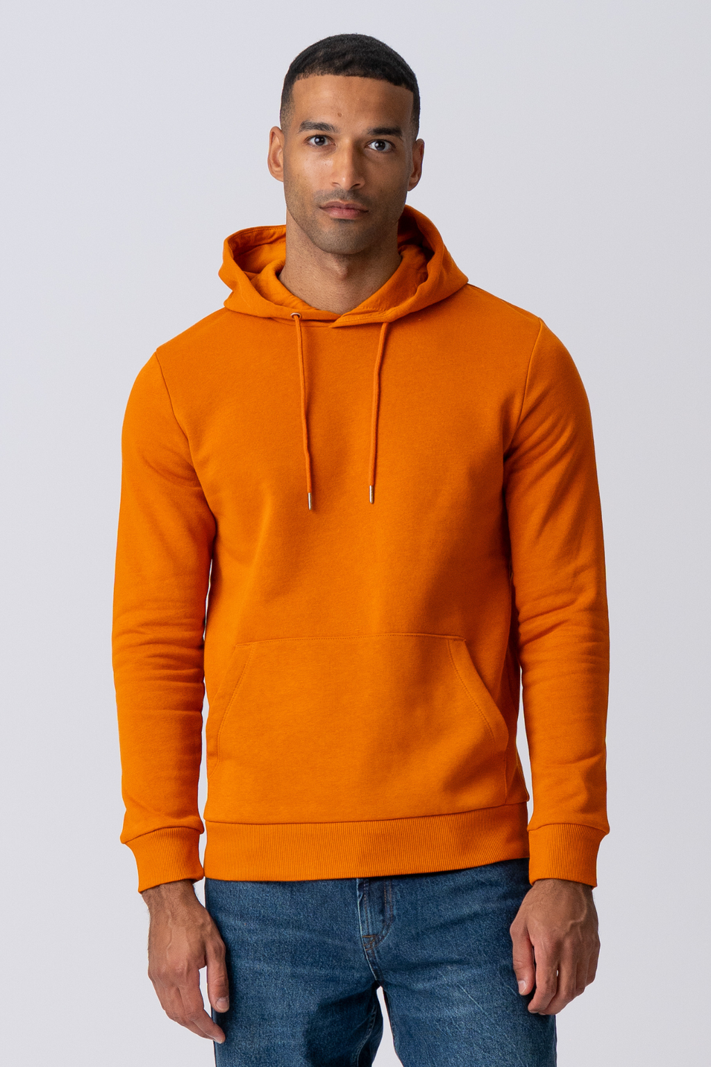 Basic Hoodie Sweat - Oranje