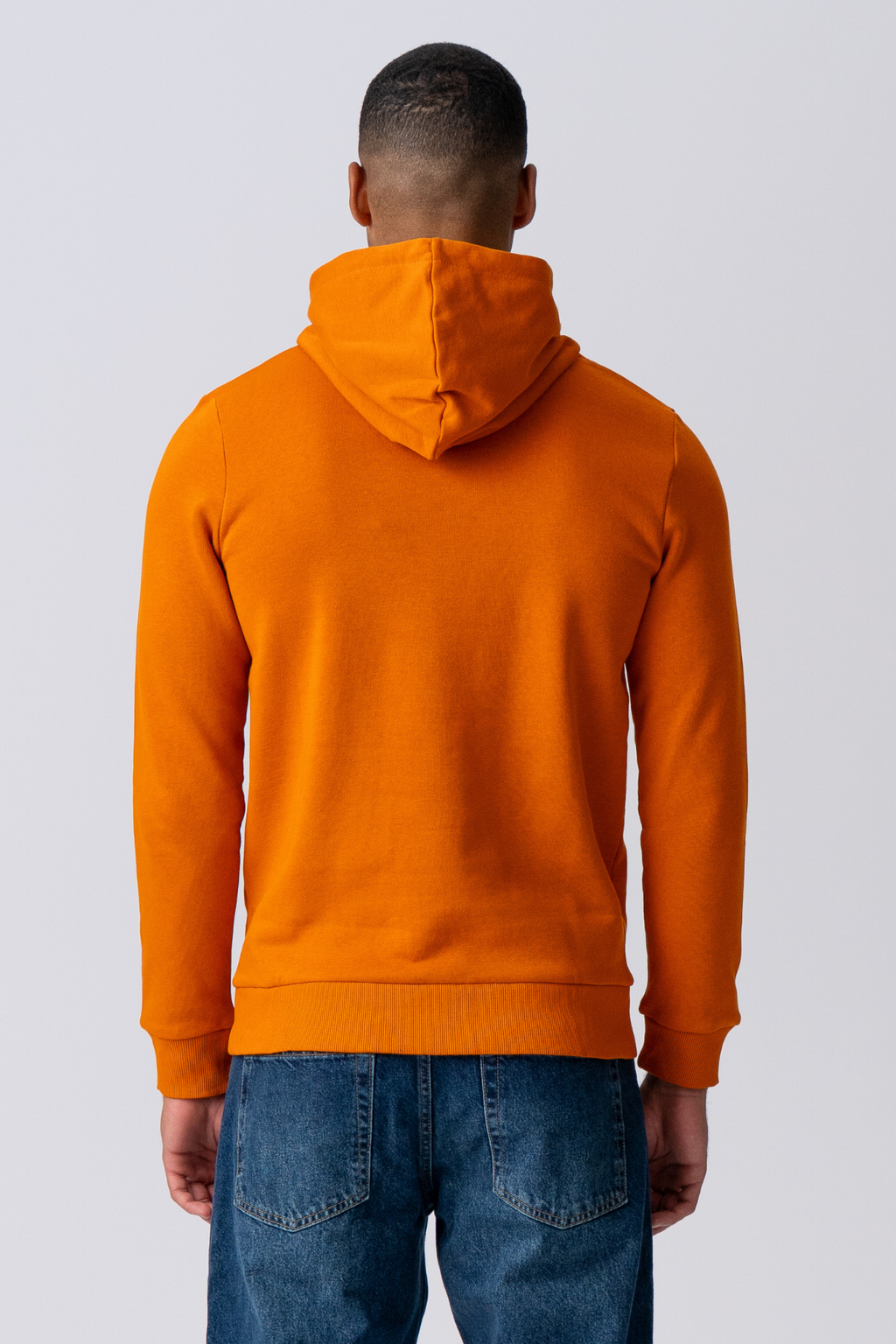 Basic Hoodie Sweat - Oranje