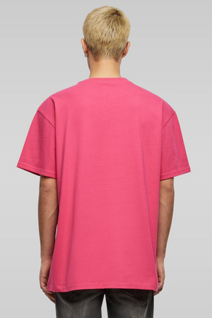 Lourd Oversized T-shirt - Hibiskus rose