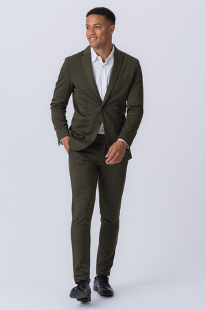 The Original Performance Suit™️ (Dark Green) + Tie - Package Deal