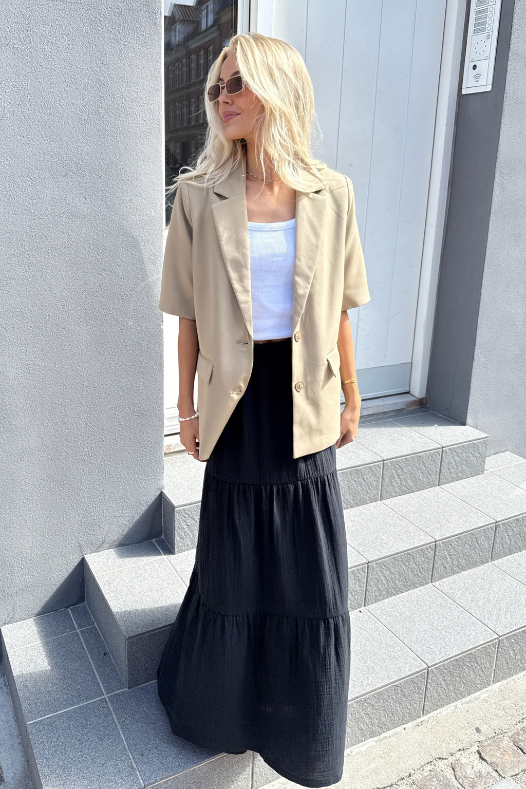 Sikka maxi rok - zwart