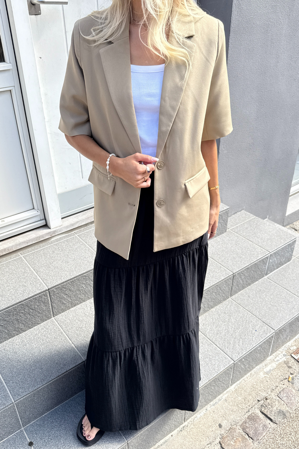 Sikka maxi rok - zwart